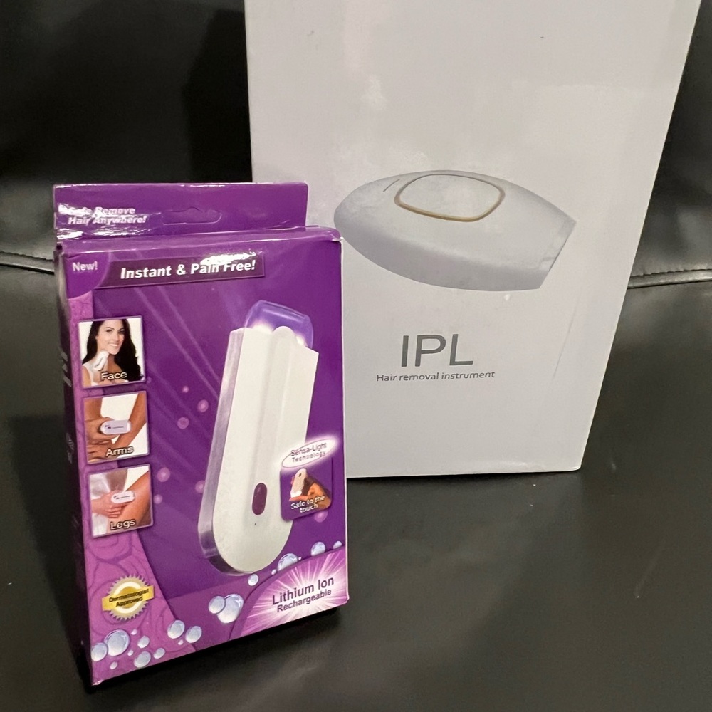 IPL Hair Removal Set. NEEDS NEW HOME.
